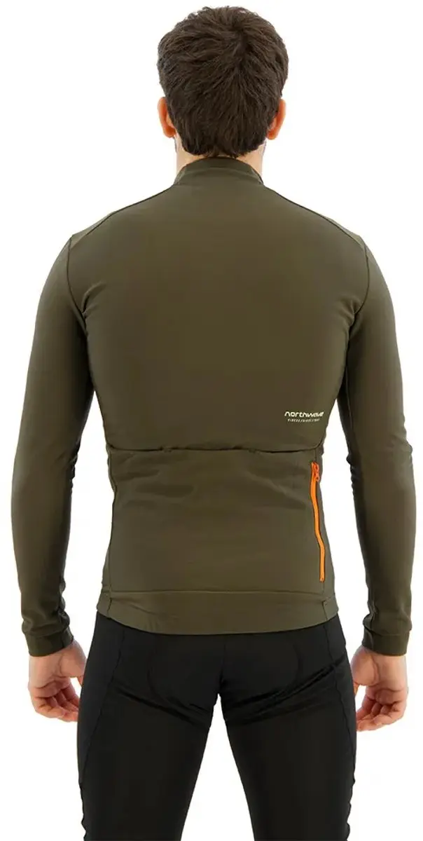Northwave Extreme Thermal Fietstrui Lange Mouw - Groen - afbeelding 3 van 6