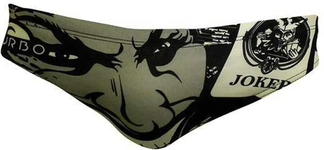 Turbo New Joker Zwemslip Grijs S Man