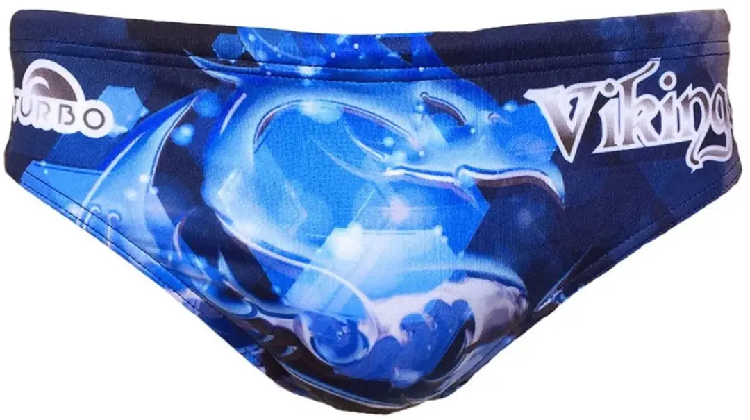 Turbo Viking Emblem Zwemslip Blauw 2XL Man