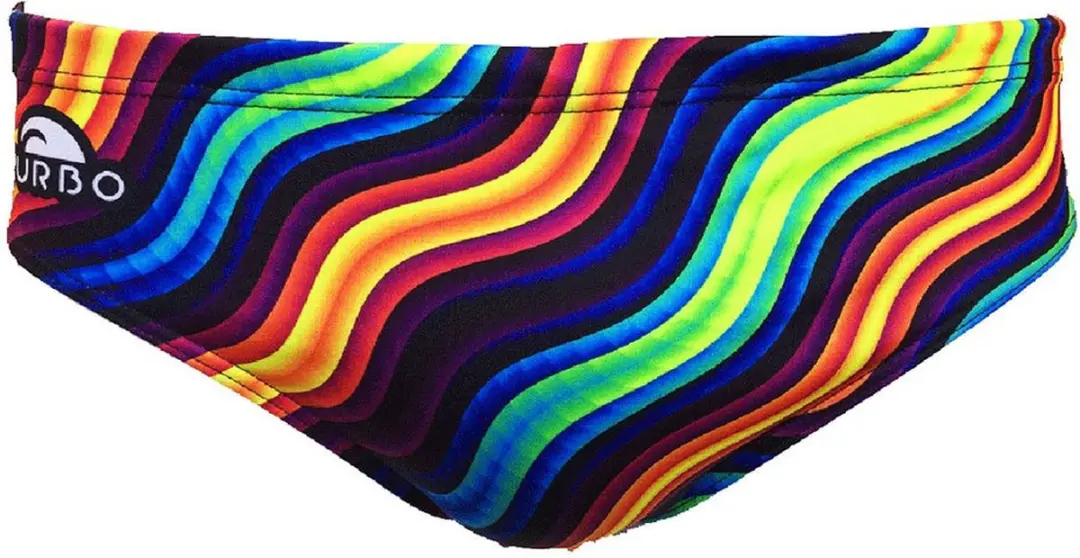 Turbo Wavy Zwemslip Veelkleurig 3XL Man