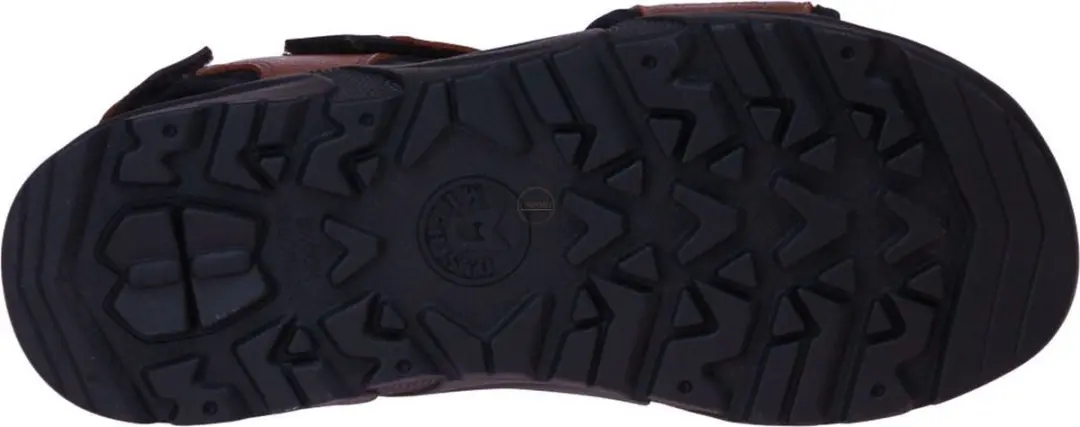 Mephisto Tito Heren Sandalen - Bruin/Zwart - afbeelding 6 van 6