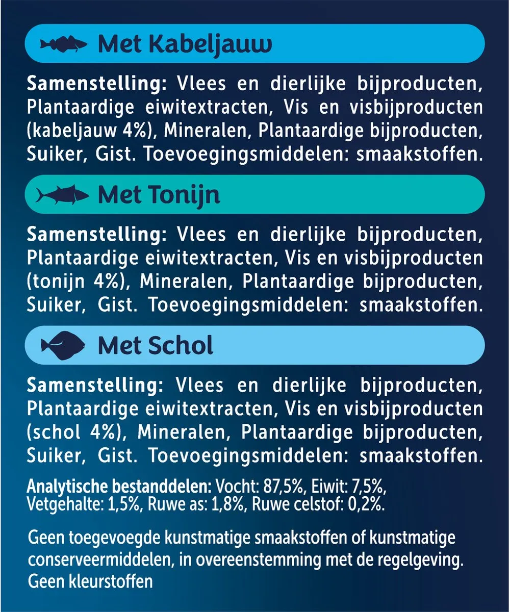 Felix Soup Tender Strips Vis Kattenvoer - 48x48g - 288 Stuks