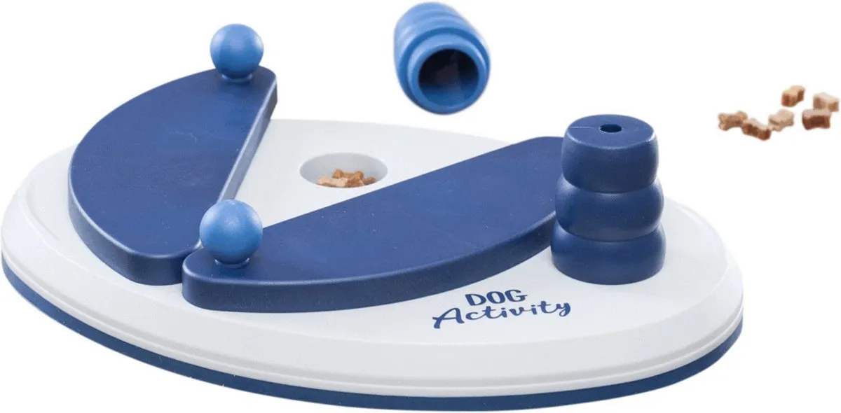 Trixie Dog Activity Push Away Blauw 25x17cm