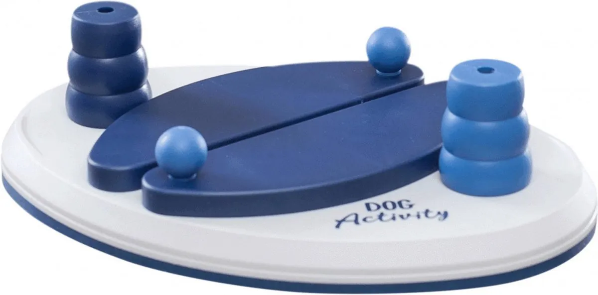 Trixie Dog Activity Push Away Blauw 25x17cm