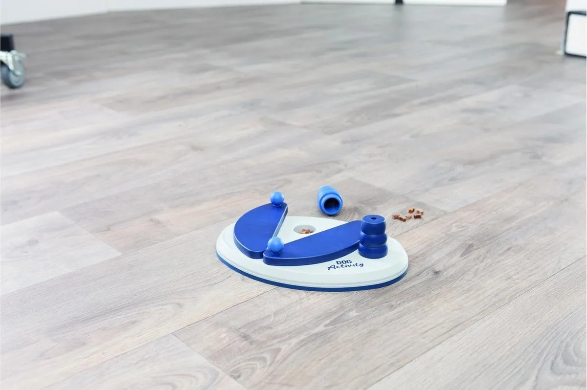 Trixie Dog Activity Push Away Blauw 25x17cm