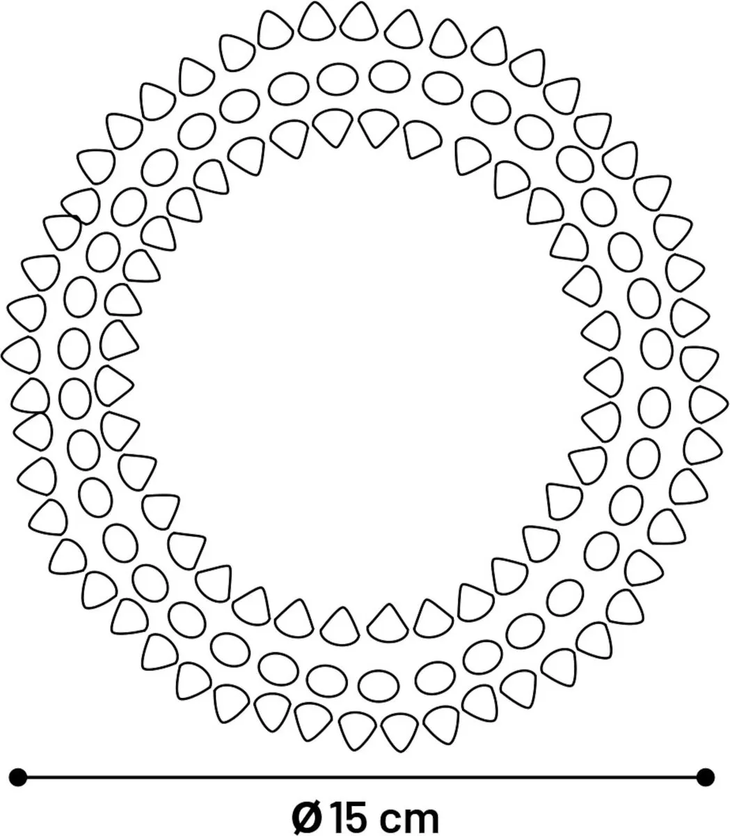 Flamingo Scrum Hs Rubber Scrum Ring 136232 - 15cm - Assortiment