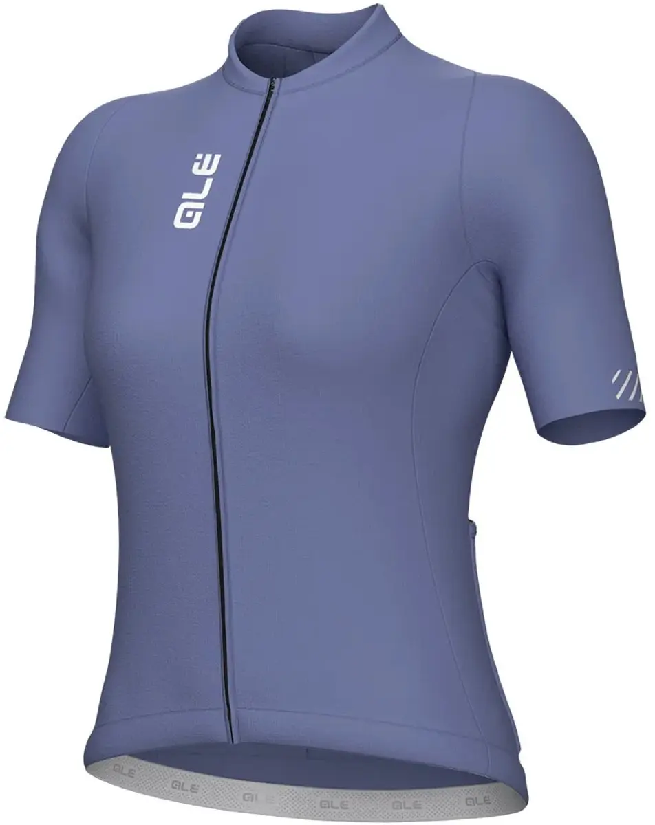Ale Pragma Color Block Korte Mouw Wielertrui Blauw M Vrouw