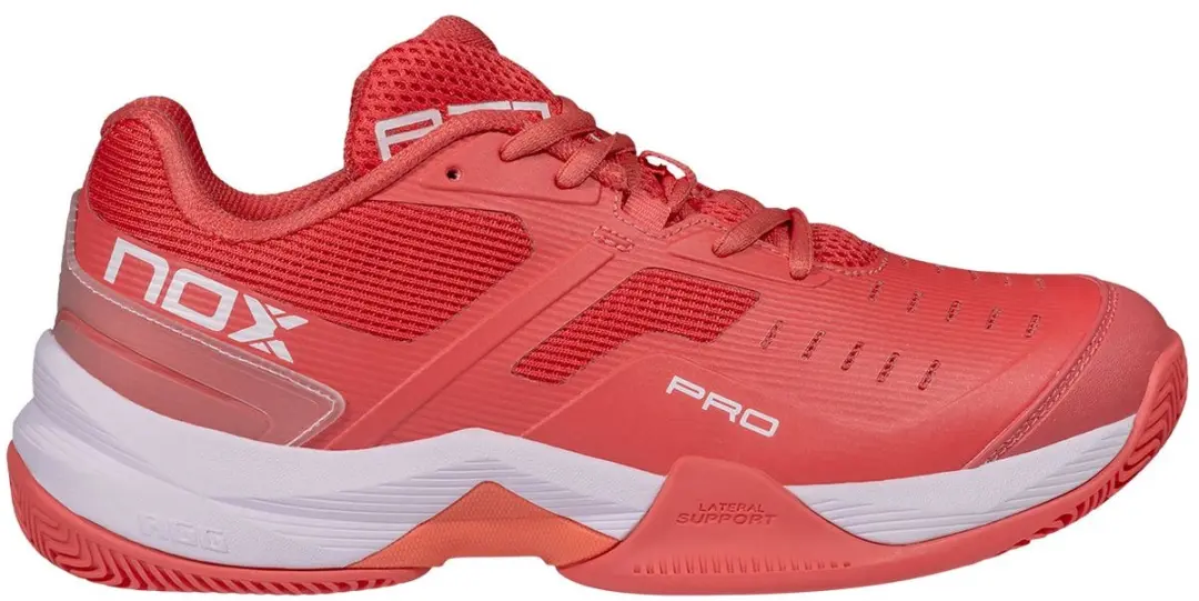 Nox At10 Pro Padelschoenen Rood EU 39 Vrouw