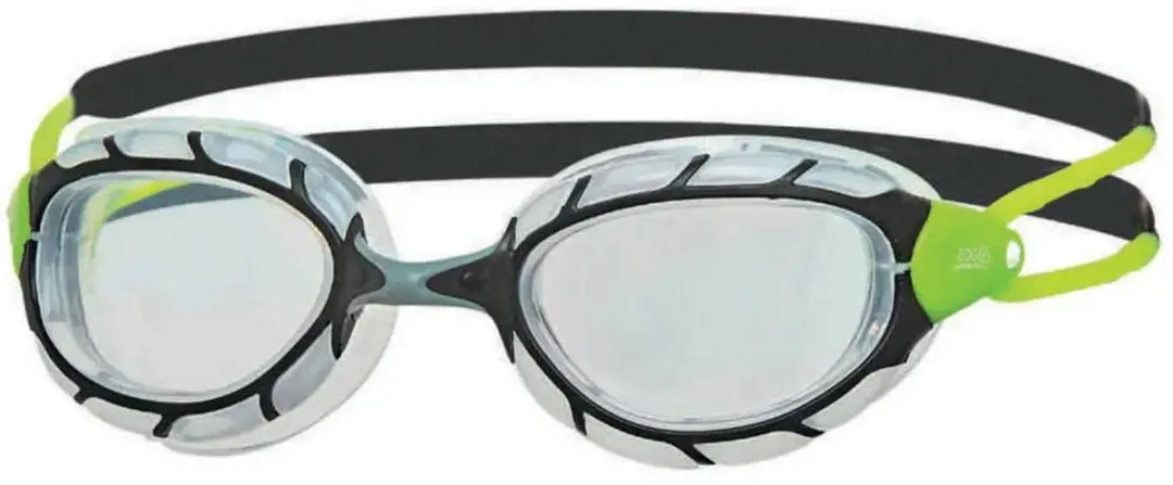 Zoggs Predator Zwembril - Black Green - afbeelding 6 van 6