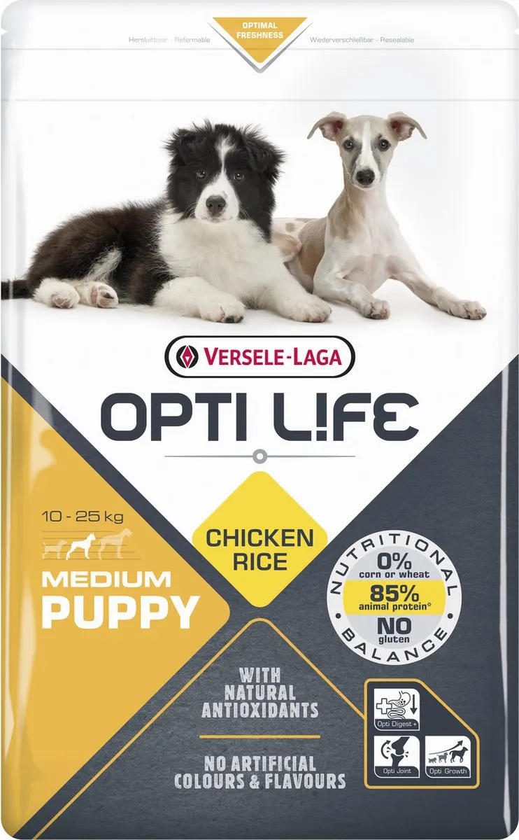 Versele-Laga Opti Life Puppy Medium 2,5 kg - afbeelding 6 van 6