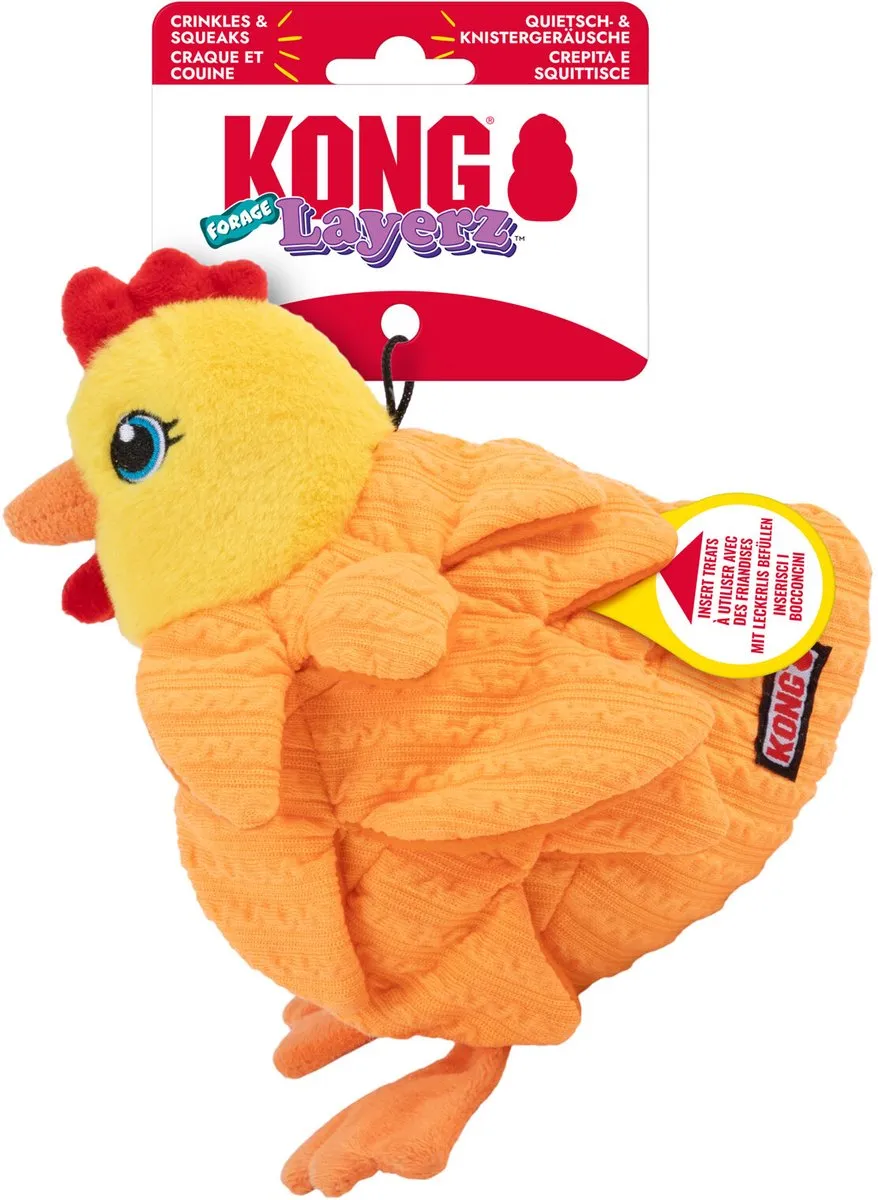 KONG Layerz Forage Haan - Geel/Oranje