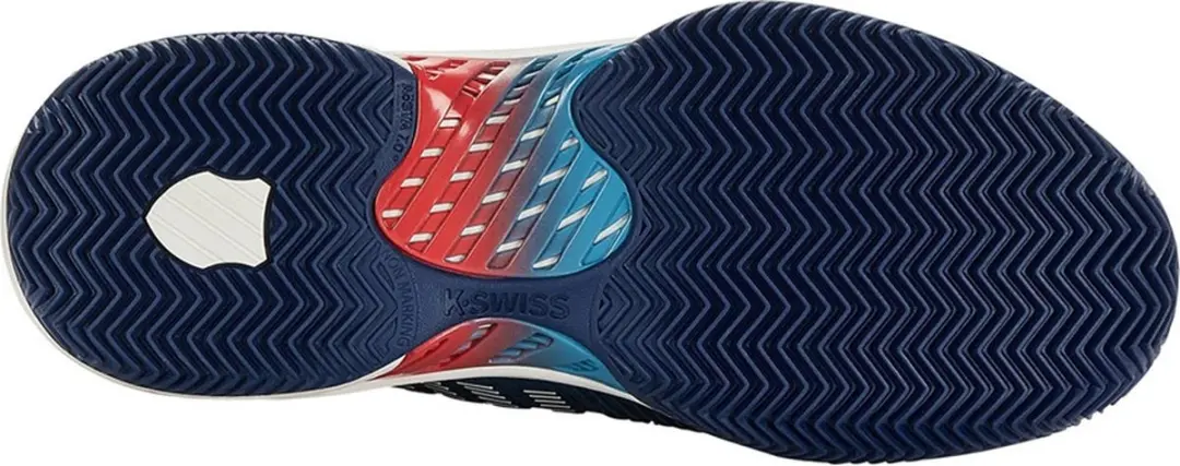 K-Swiss Hypercourt Supreme Tennisschoenen - Blauw - afbeelding 5 van 6