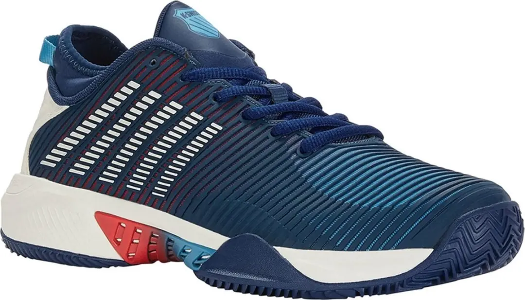 K-Swiss Hypercourt Supreme Tennisschoenen - Blauw - afbeelding 2 van 6