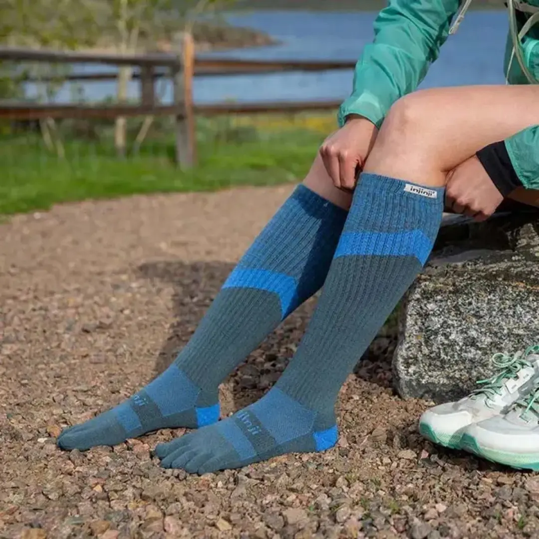 Injinji Trail Midweight Over the Calf - Blauw - afbeelding 3 van 6