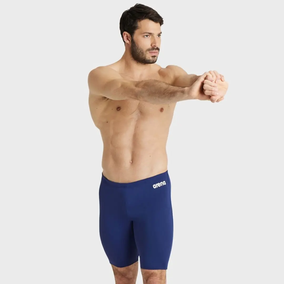 Arena Team Solid Jammer - Navy/Wit - afbeelding 2 van 6
