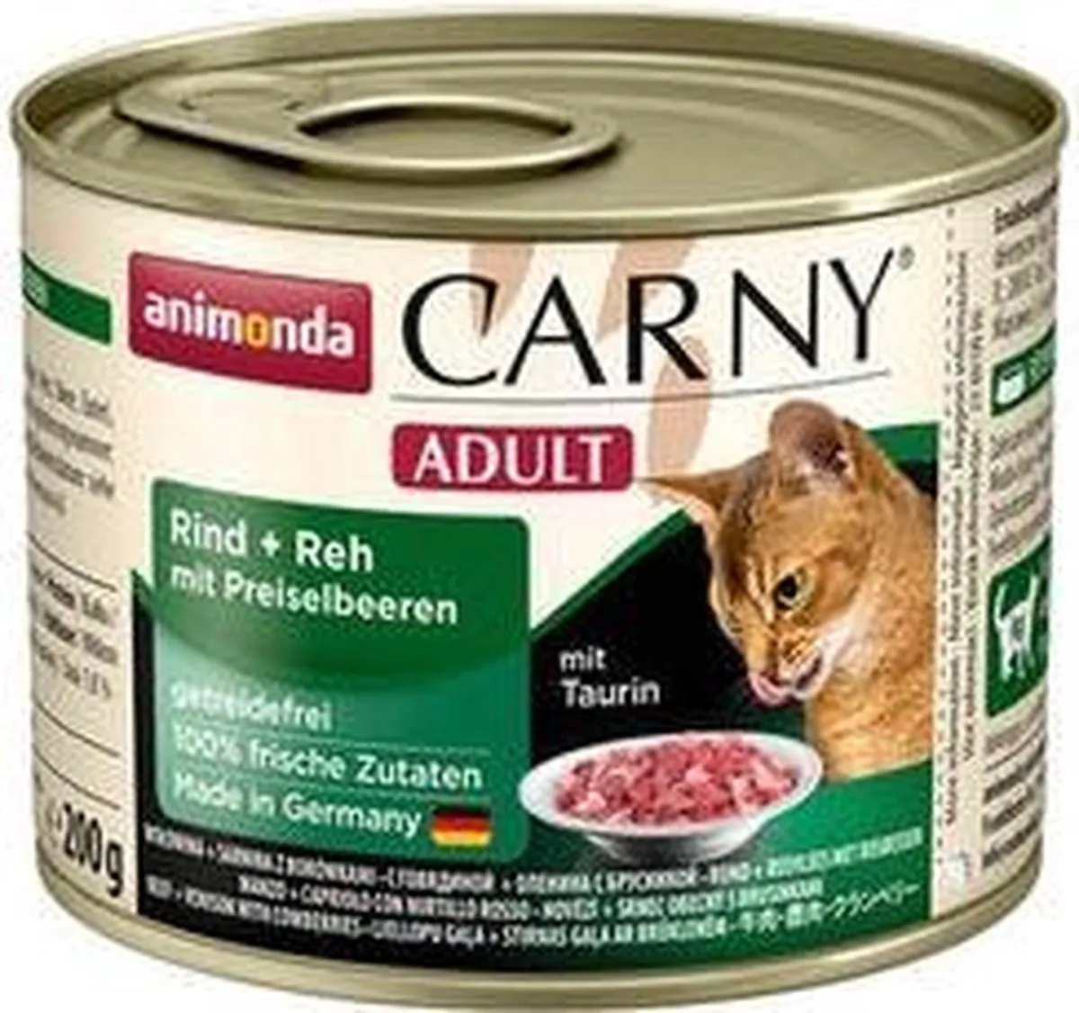 Animonda Carny Adult Rund met Hert en Koebes - 6x200g - afbeelding 3 van 4
