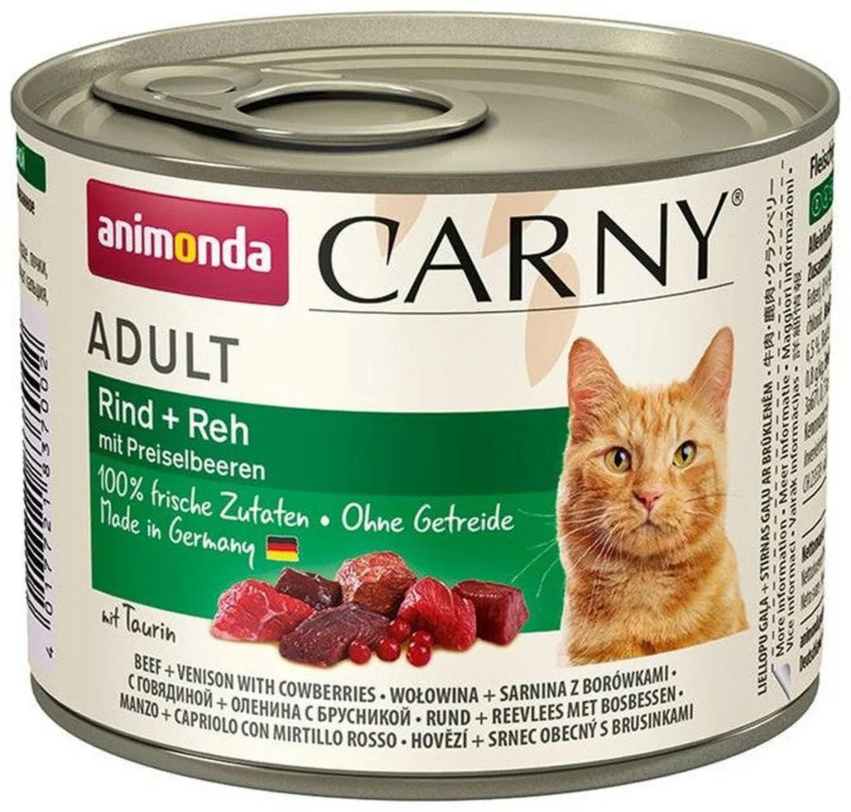 Animonda Carny Adult Rund met Hert en Koebes