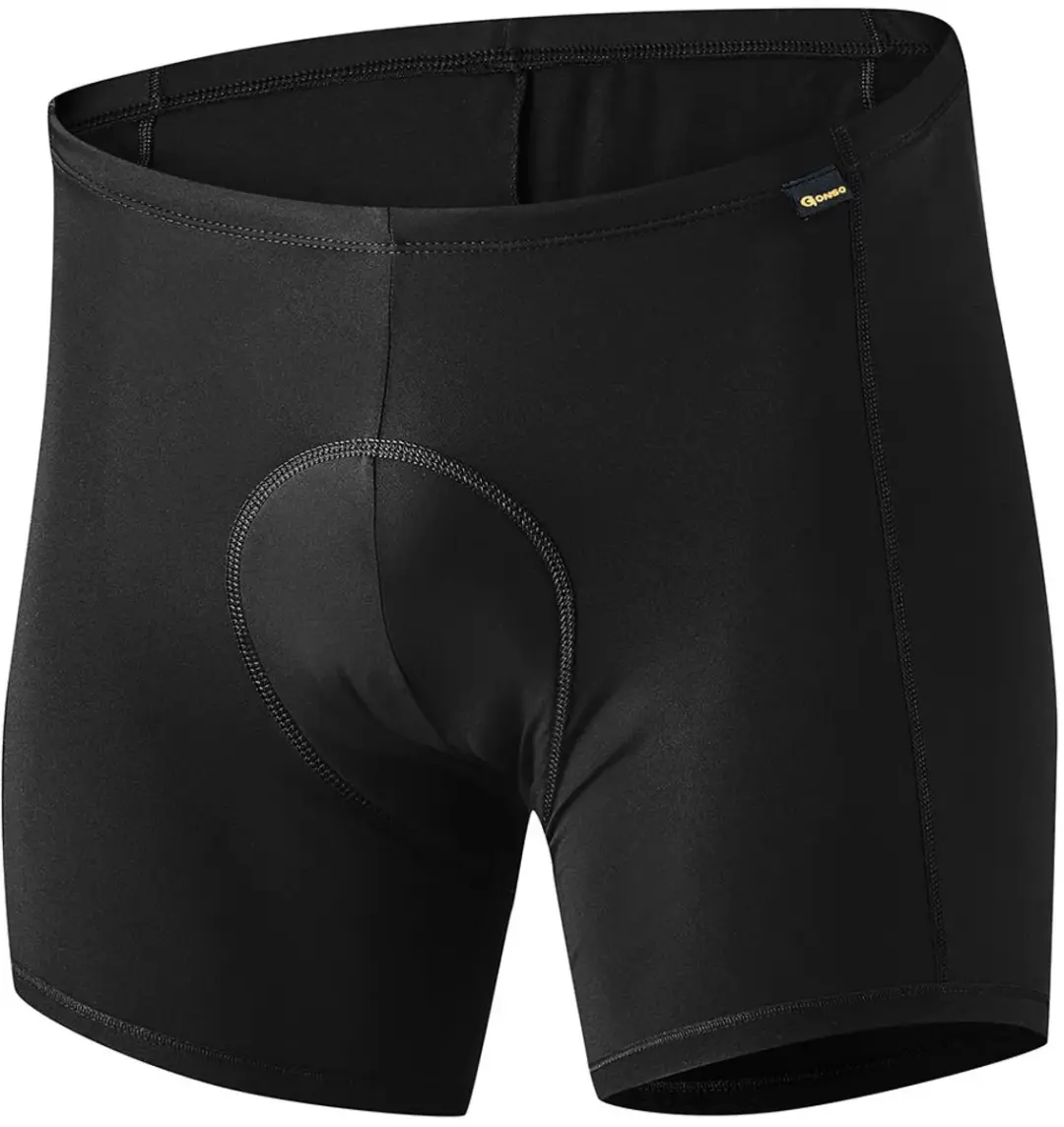 Gonso Sitivo Heren Fietsbroek - Zwart/Groen - S - afbeelding 2 van 6