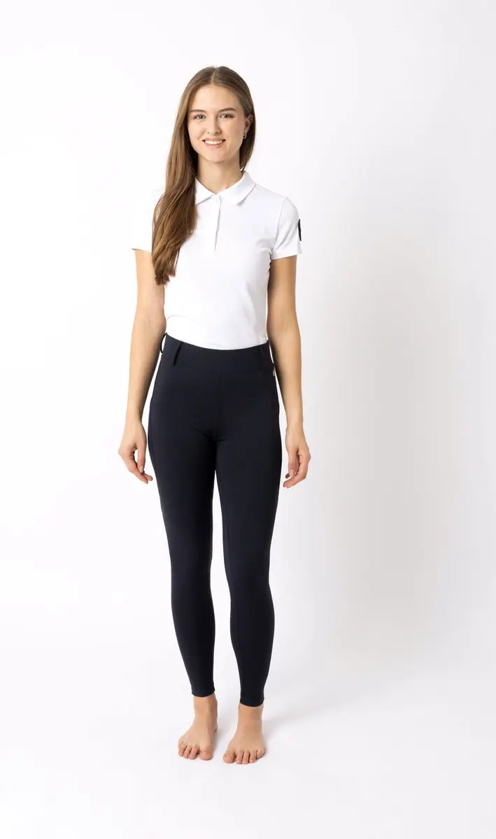 Horze Dea Fullgrip Rijlegging Dames - Dark Navy - afbeelding 6 van 6