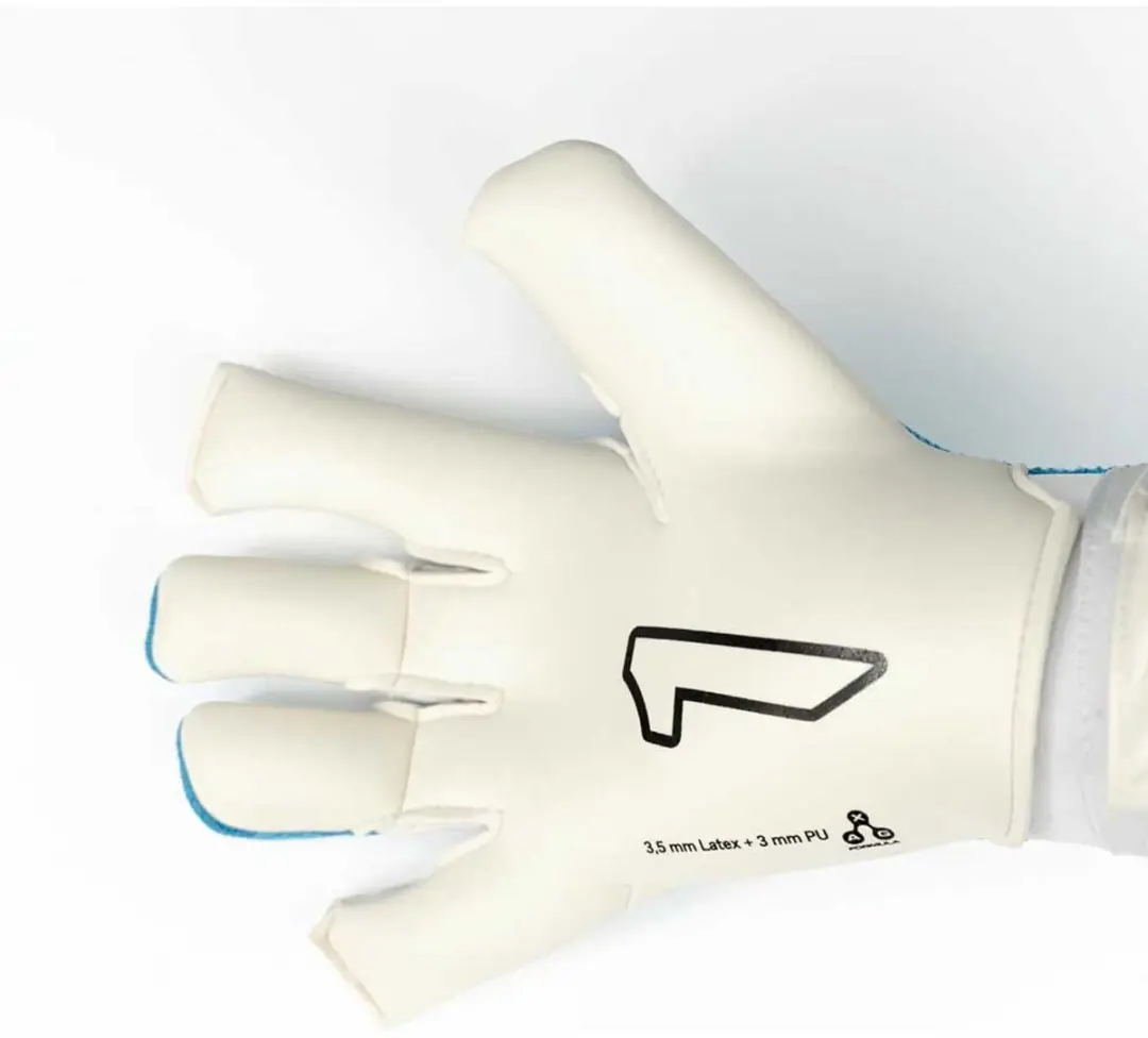 Rinat Aries Pro Keepershandschoenen - Blauw - 8 - afbeelding 4 van 5