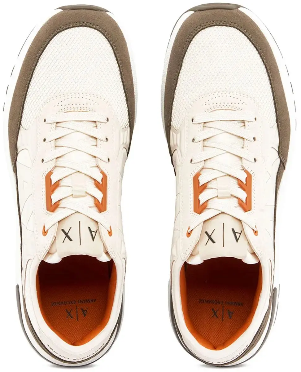 Armani Exchange Style Logo Schoenen - Beige - 44 - afbeelding 3 van 4