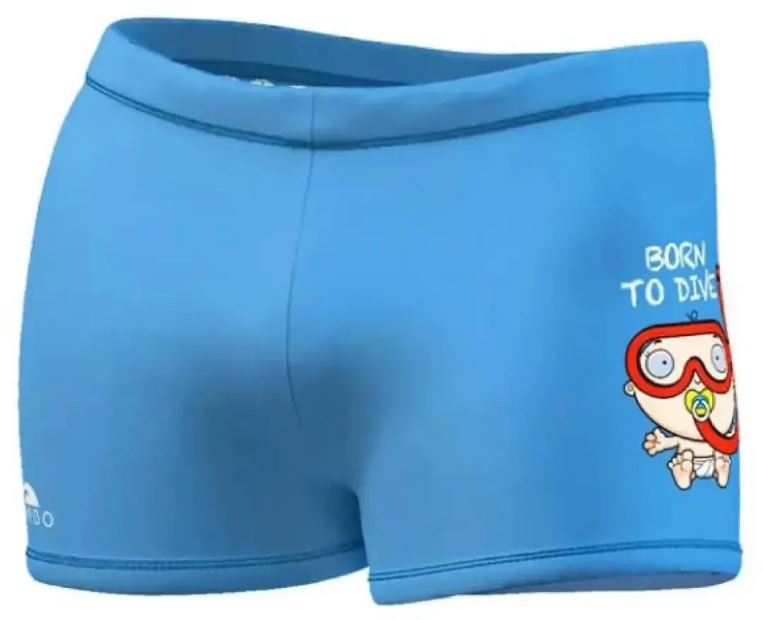 Turbo Born To Dive Zwemboxer Blauw M Man