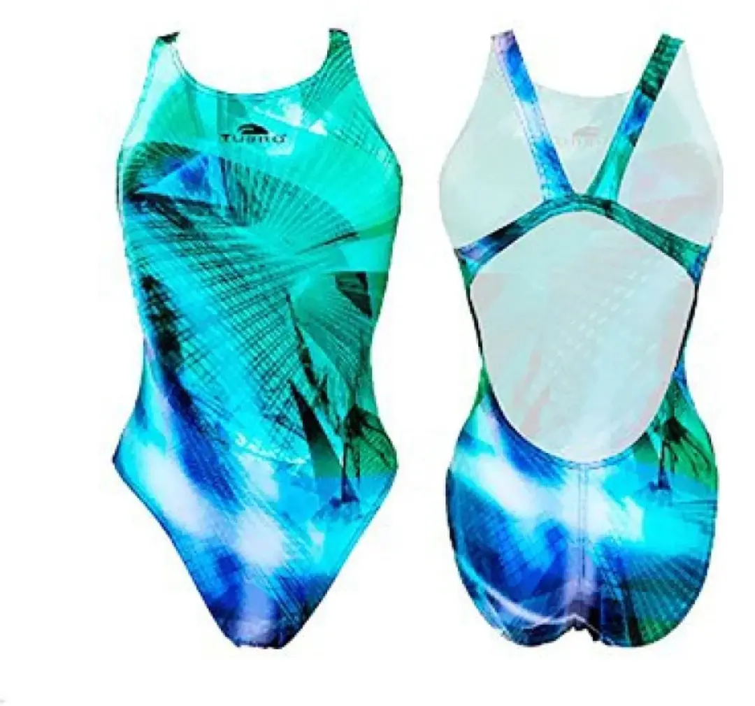 Turbo Light Zwemkleding Blauw 3XL Vrouw
