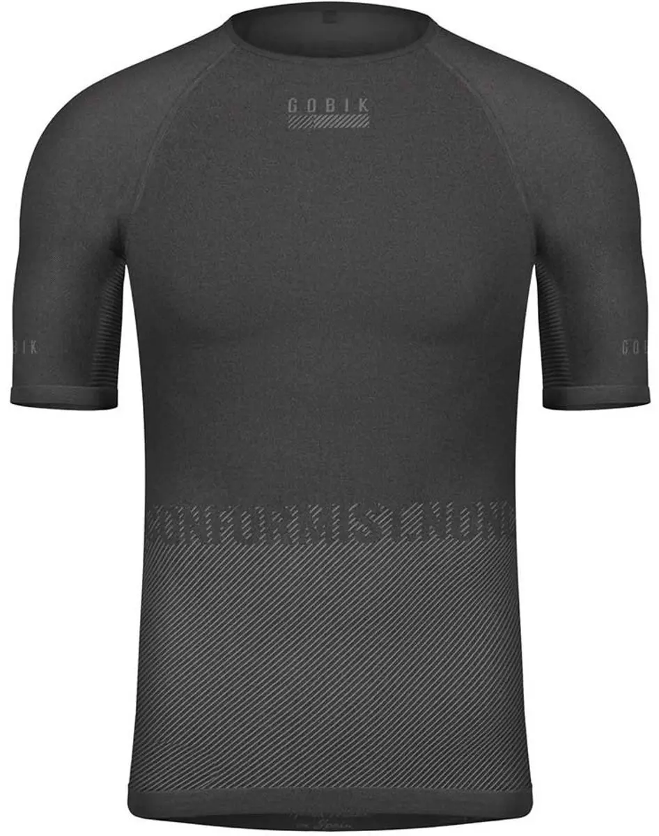 Gobik Limber Skin Ondershirt Korte Mouw - Basalt - M