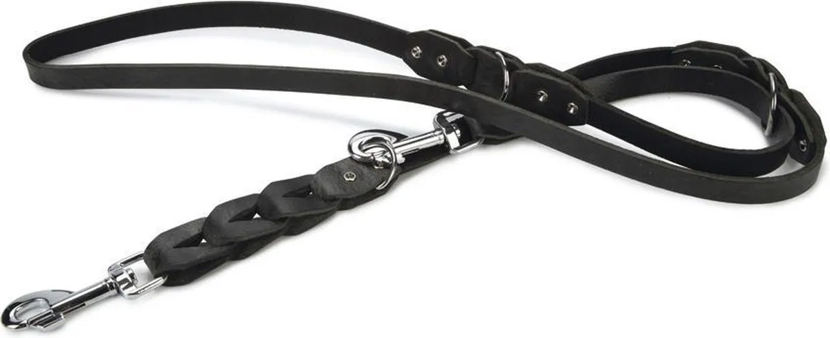 Beeztees Connex Leren Dressuurlijn 200cm x 18mm
