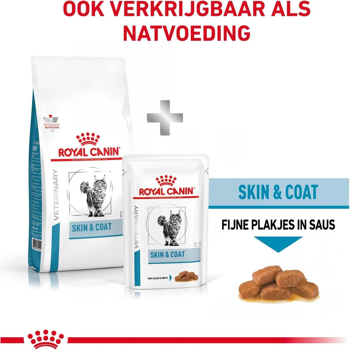Royal Canin Veterinary Diet Cat Skin & Coat - Kattenvoer - 1.5 kg
