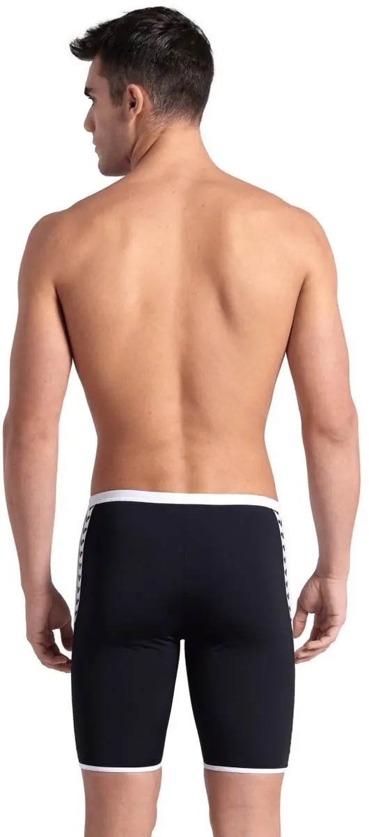 Arena Icons Swim Jammer - Zwart/Wit - afbeelding 2 van 6