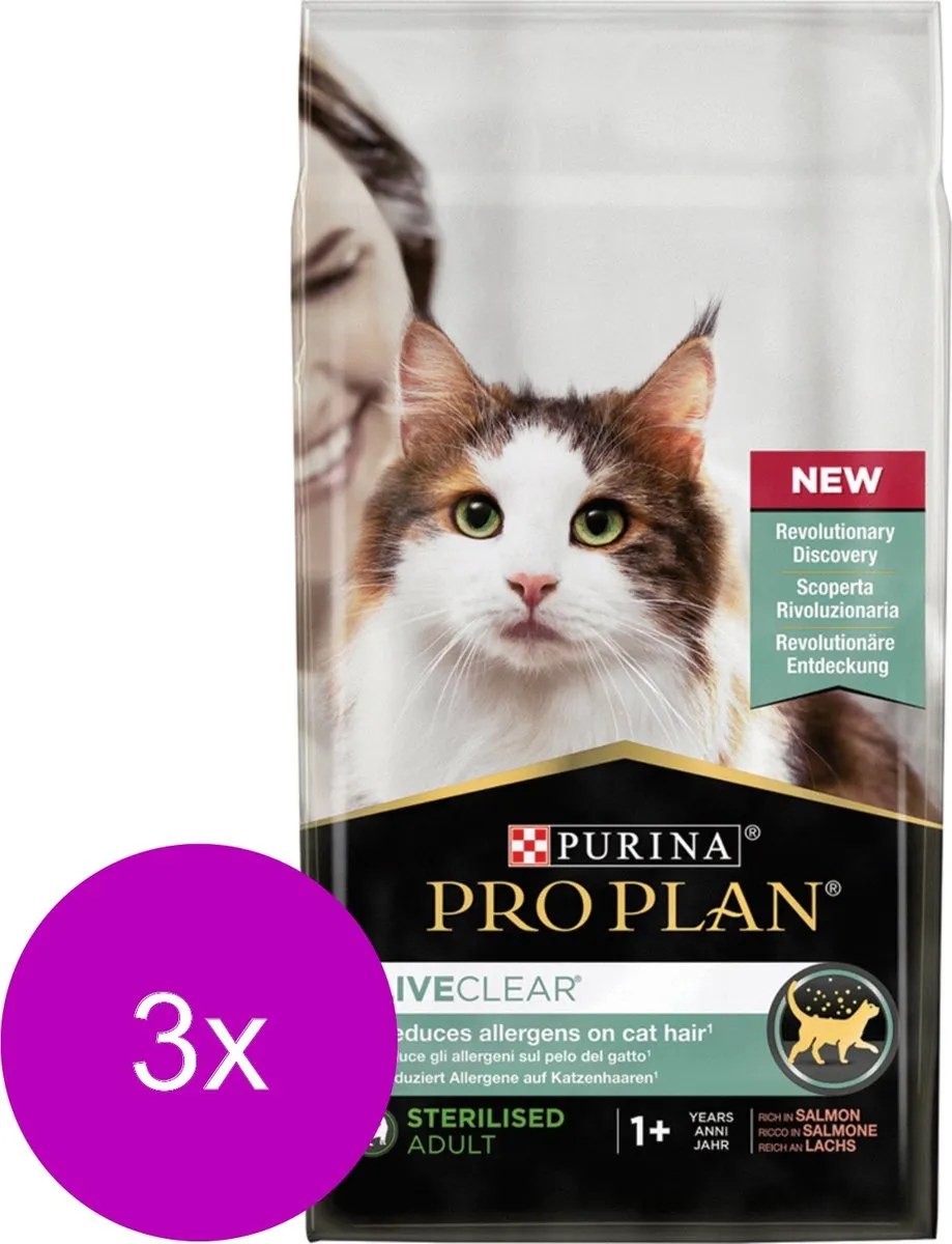 Pro Plan Cat Liveclear Adult Zalm 1.4kg