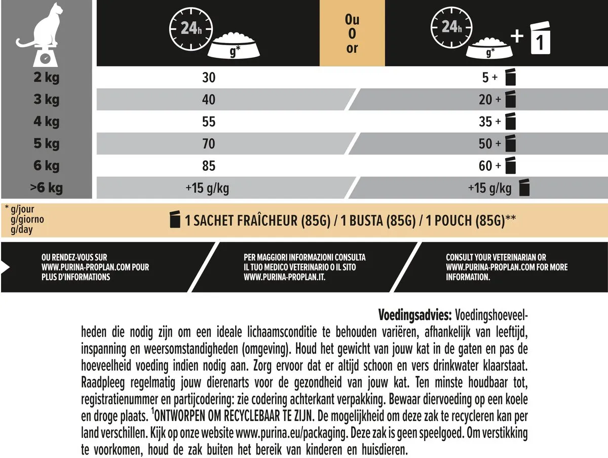 Pro plan Adult Renal Plus - Katten Droogvoer - Kip - 3 kg