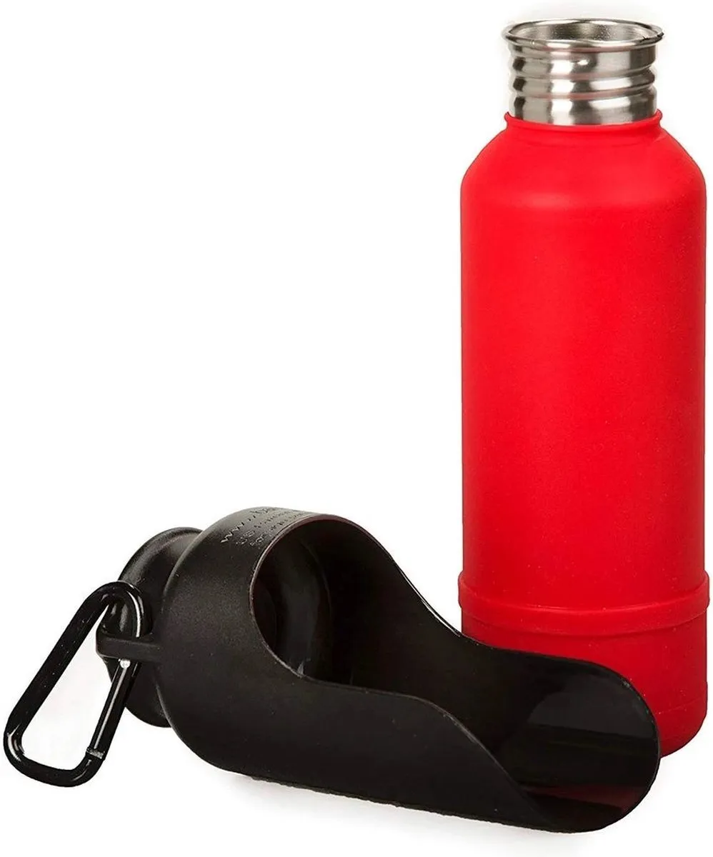 KONG H2O Drinkfles Thermos 740ml - Rood