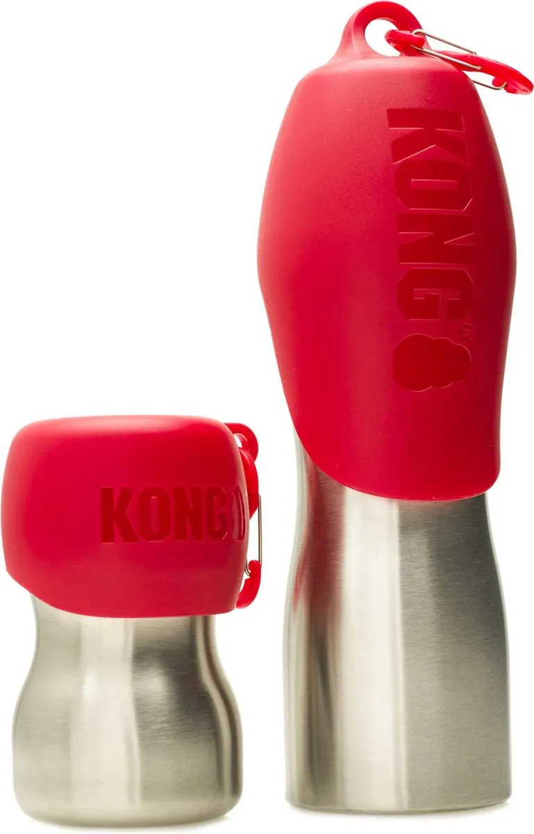 KONG H2O Drinkfles Thermos 740ml - Rood