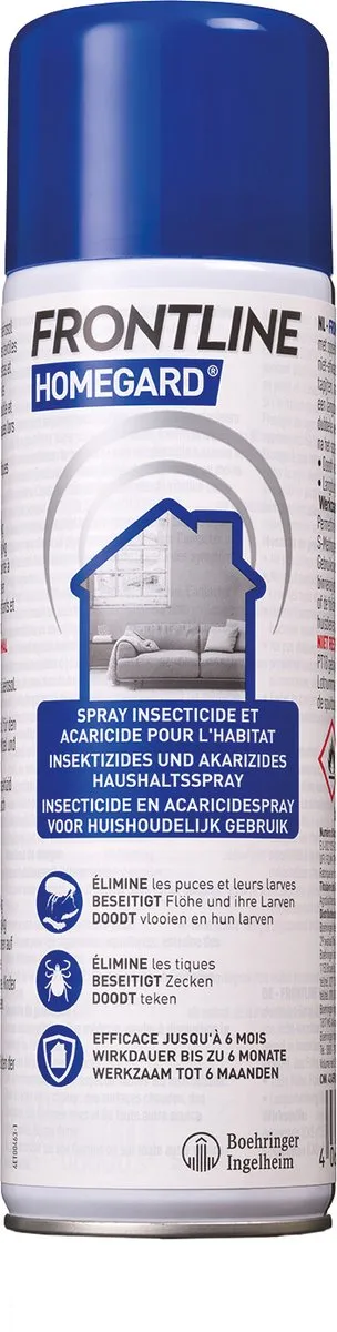 Frontline Homegard Omgevingsspray Anti-vlooien 500ml - afbeelding 6 van 6