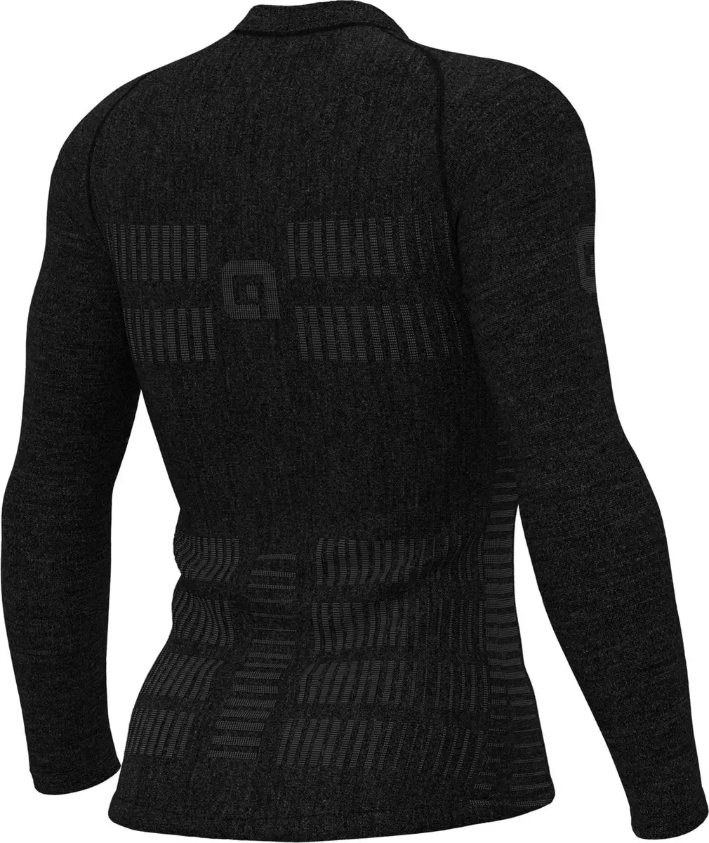 Alé Seamless Wool Ondershirt Lange Mouwen - Grijs - afbeelding 4 van 6