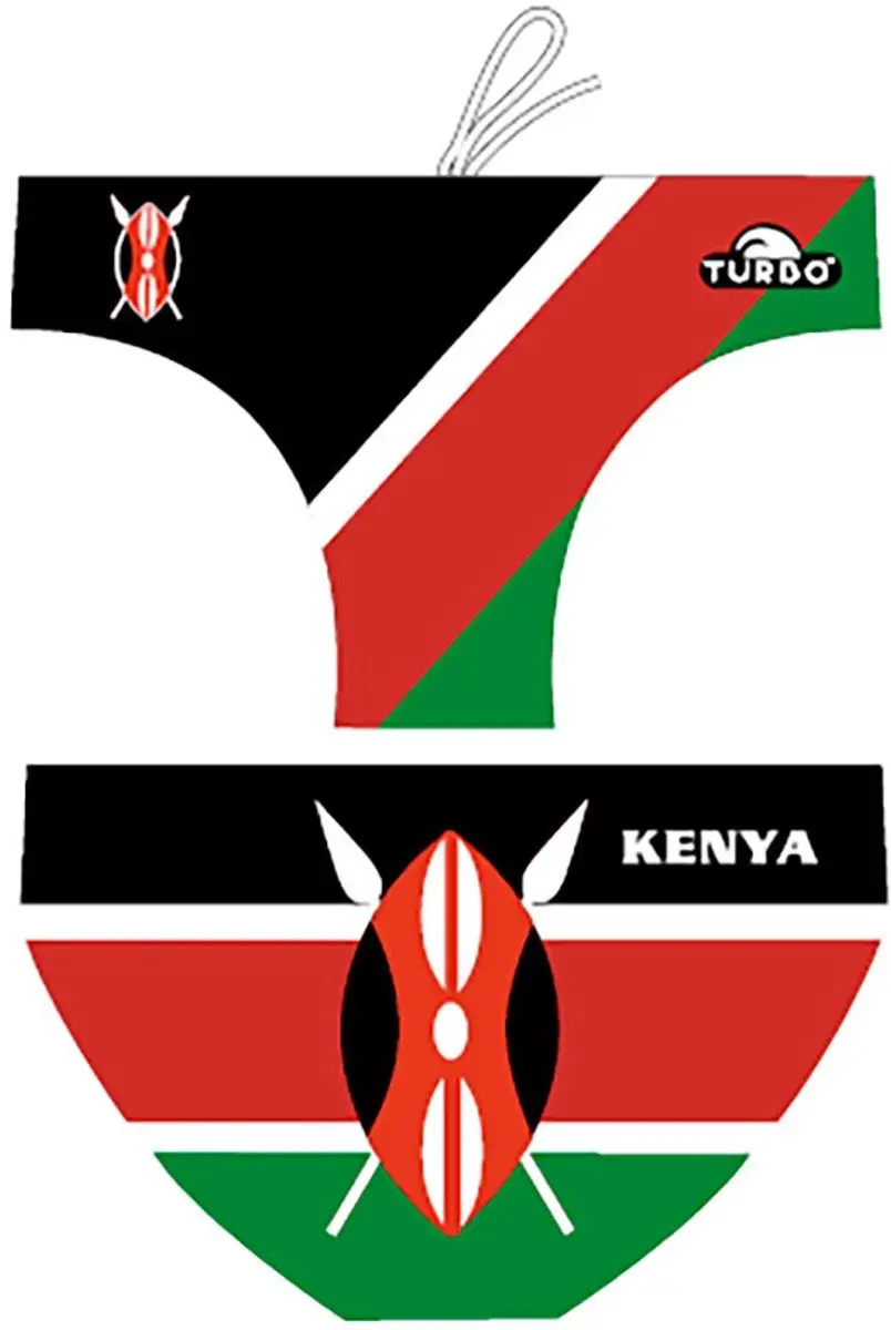 Turbo Kenya Shield Zwemslip Veelkleurig 3XL Man