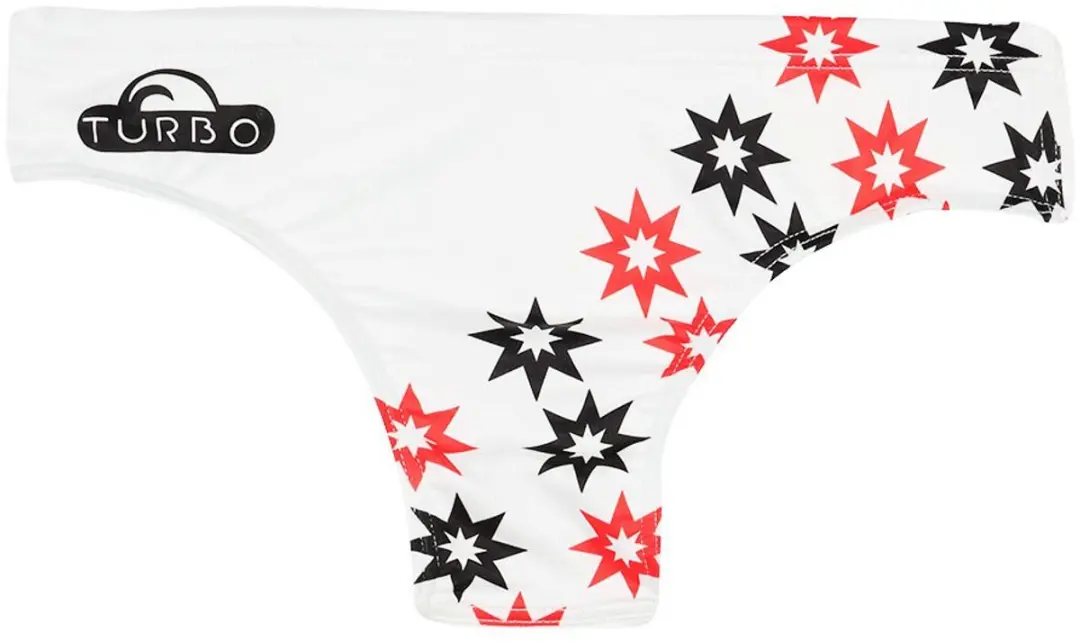 Turbo Jocker Zwemslip Wit 9-10 Years Jongen