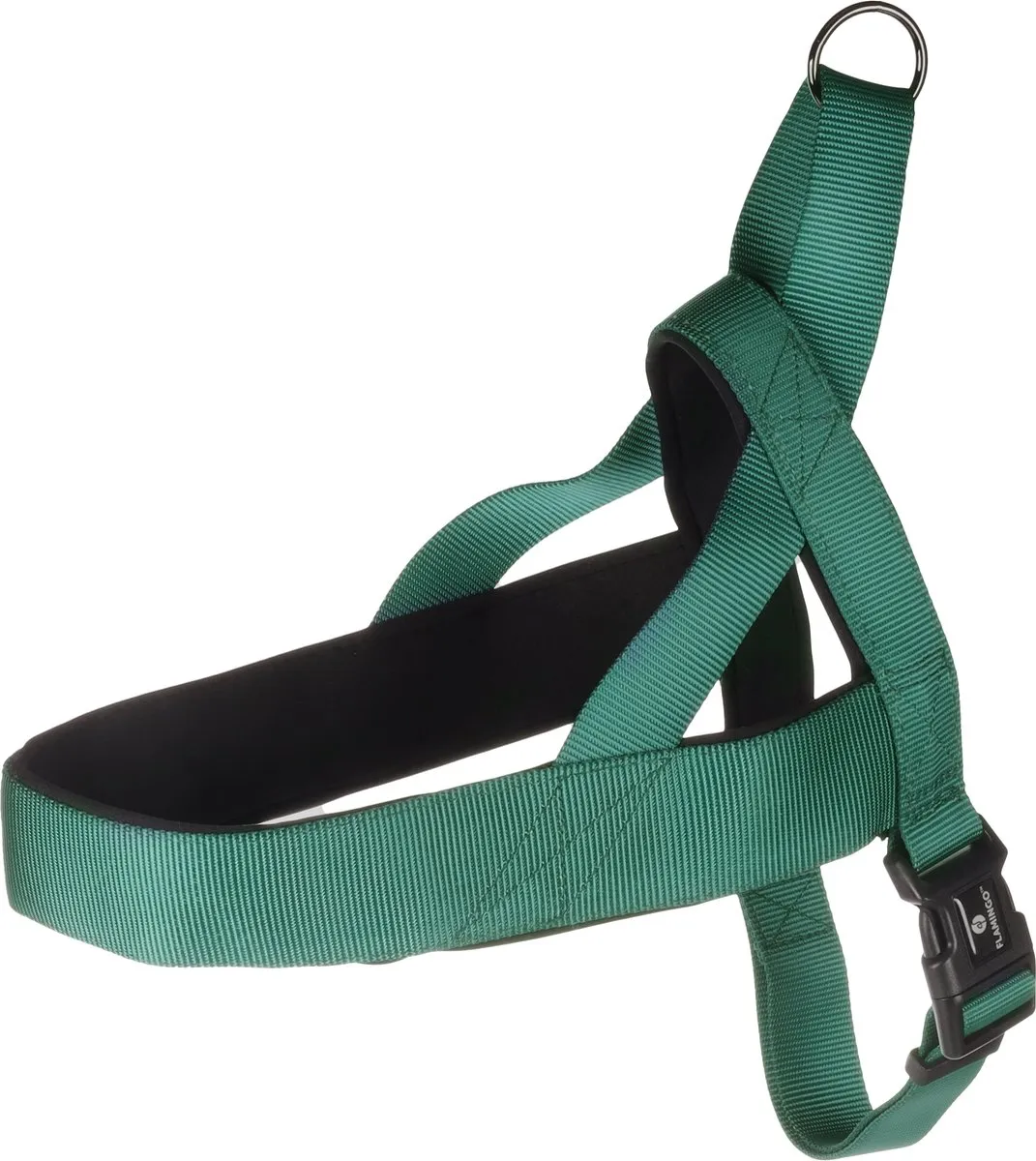 Flamingo Abbi Groen Harnas Honden XXL 75-100cm