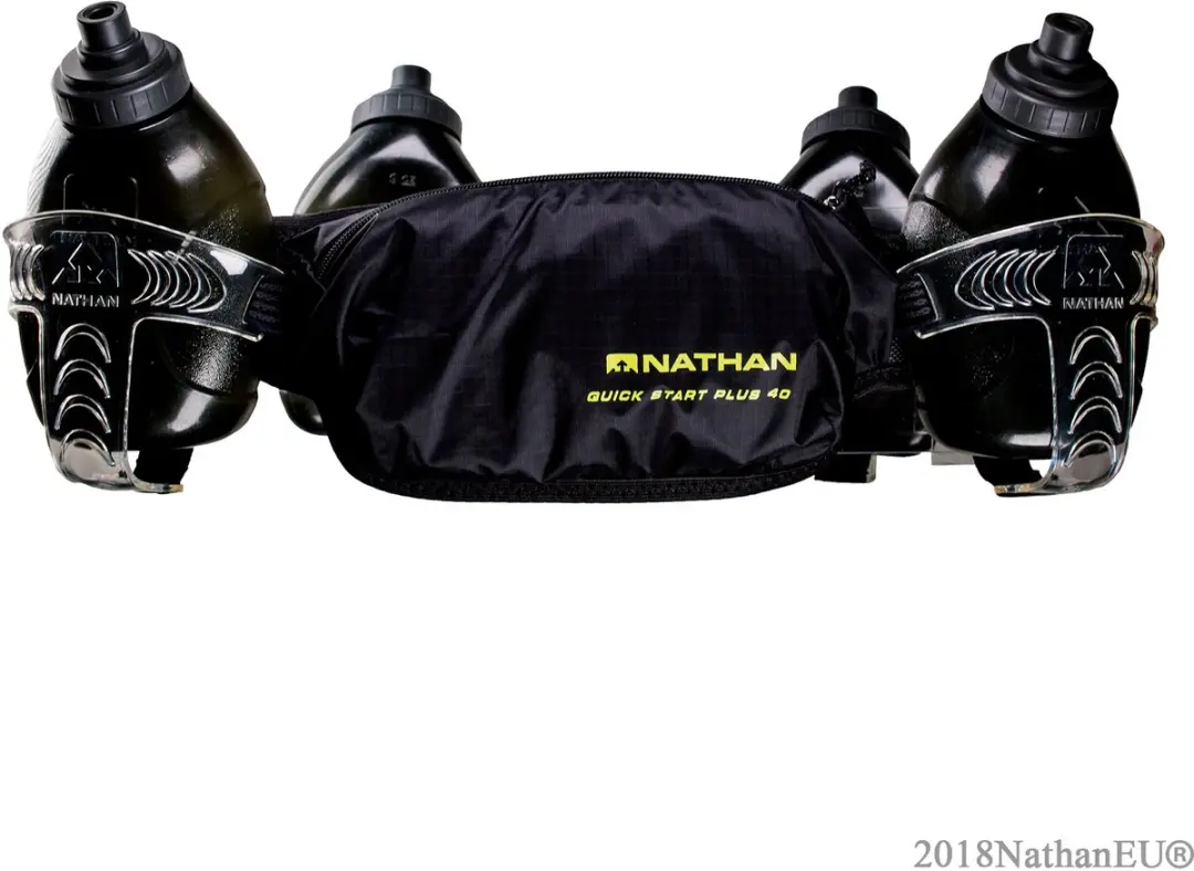 Nathan Quick Start Plus 40 Flessenriem - 1,2L - Zwart - afbeelding 3 van 5