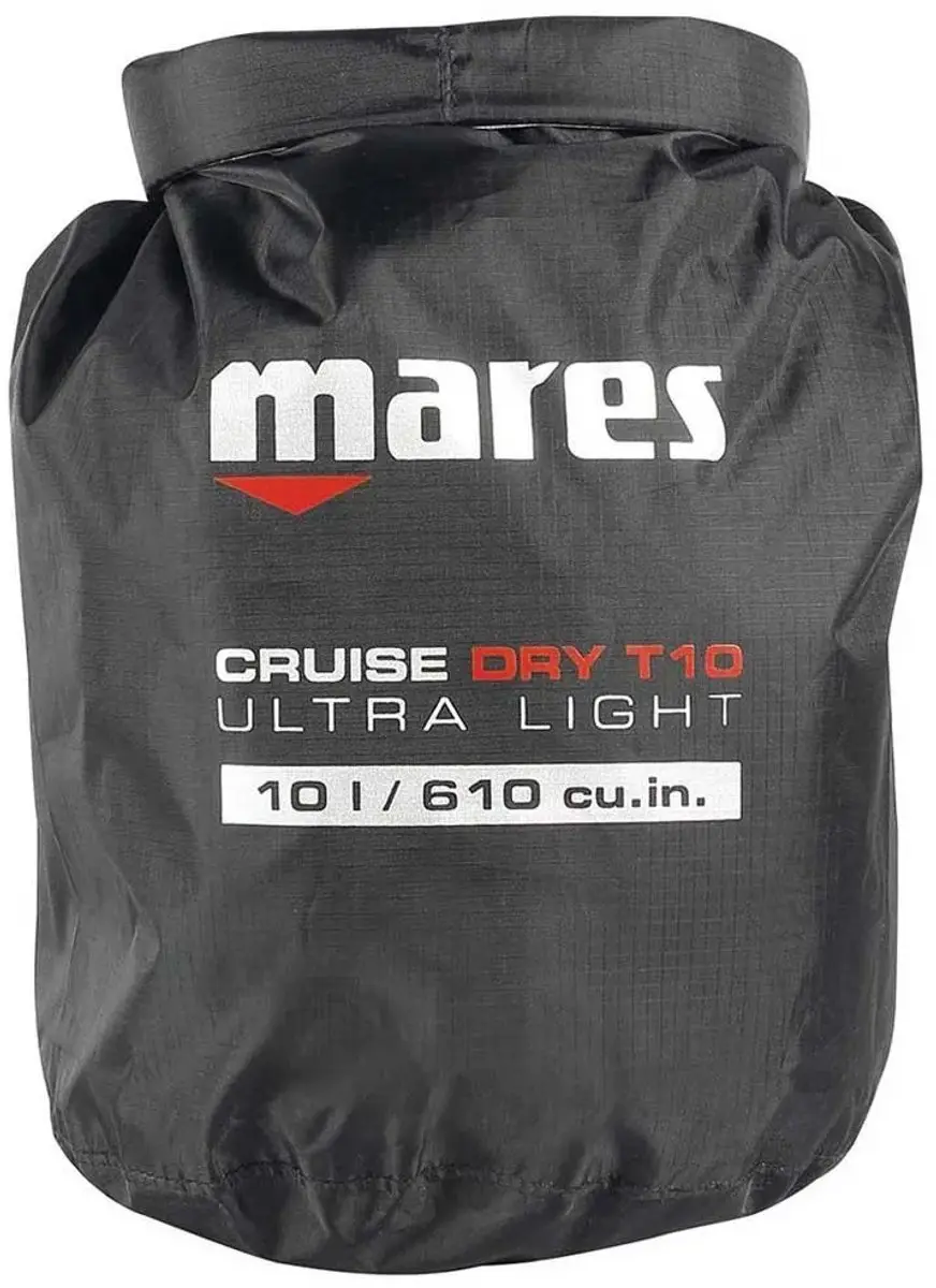 Mares Cruise Dry T-Light droogtas 10L - Zwart - afbeelding 3 van 3