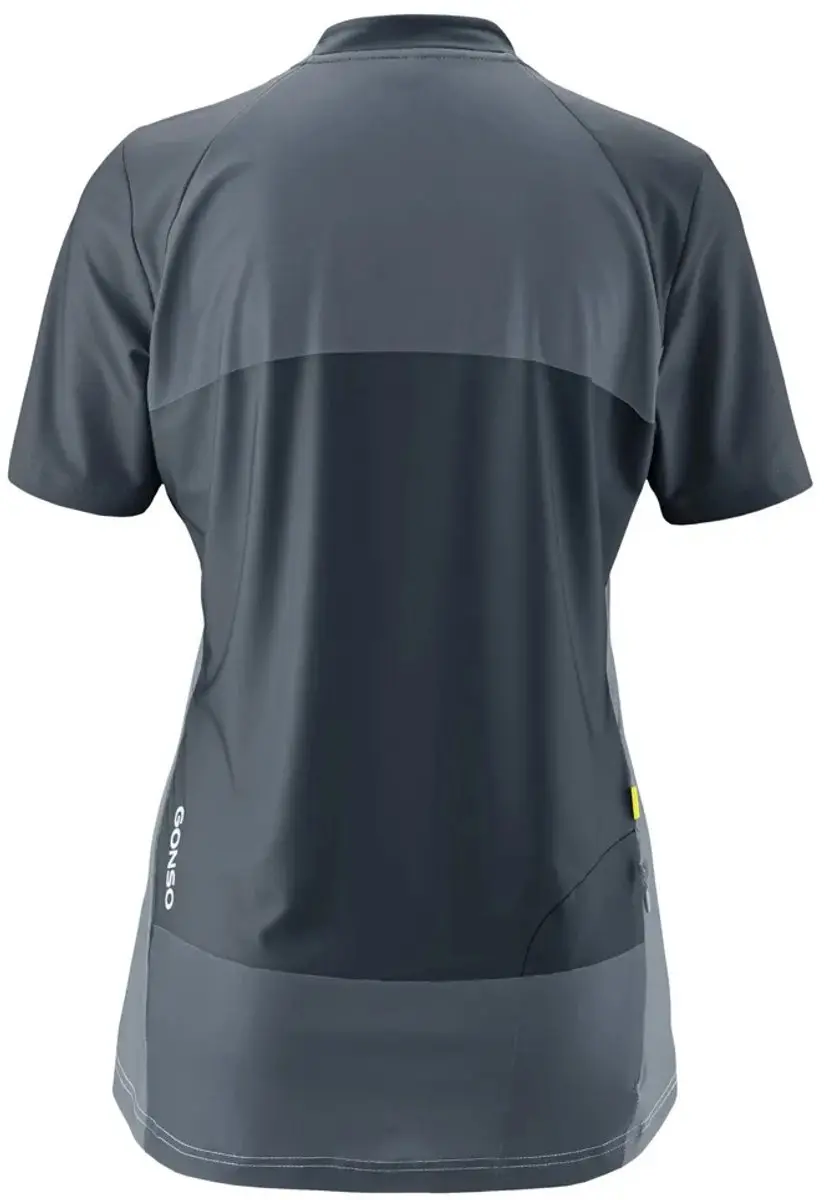 Gonso Adventure Halfzip Korte Mouw Wielertrui Dames - afbeelding 2 van 3
