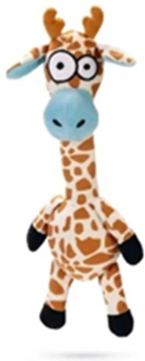 Beeztees Giraffe Zwiep Pluche Hondenspeelgoed 35x11x7cm