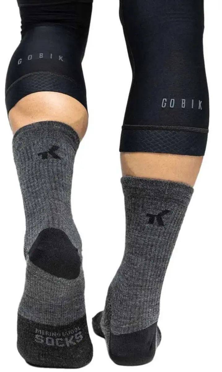 Gobik Fietssokken Winter Merino - Alloy - L/XL - afbeelding 5 van 6