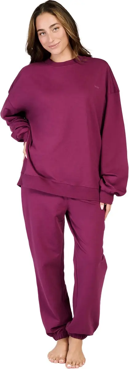 Ten Cate Basics long sleeve cherry burgundy voor Dames