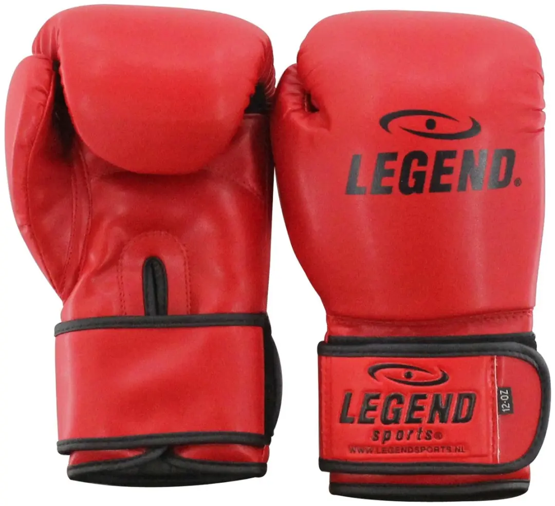 Legend Sports Bokshandschoenen Powerfit & Protect Rood Mt 14oz