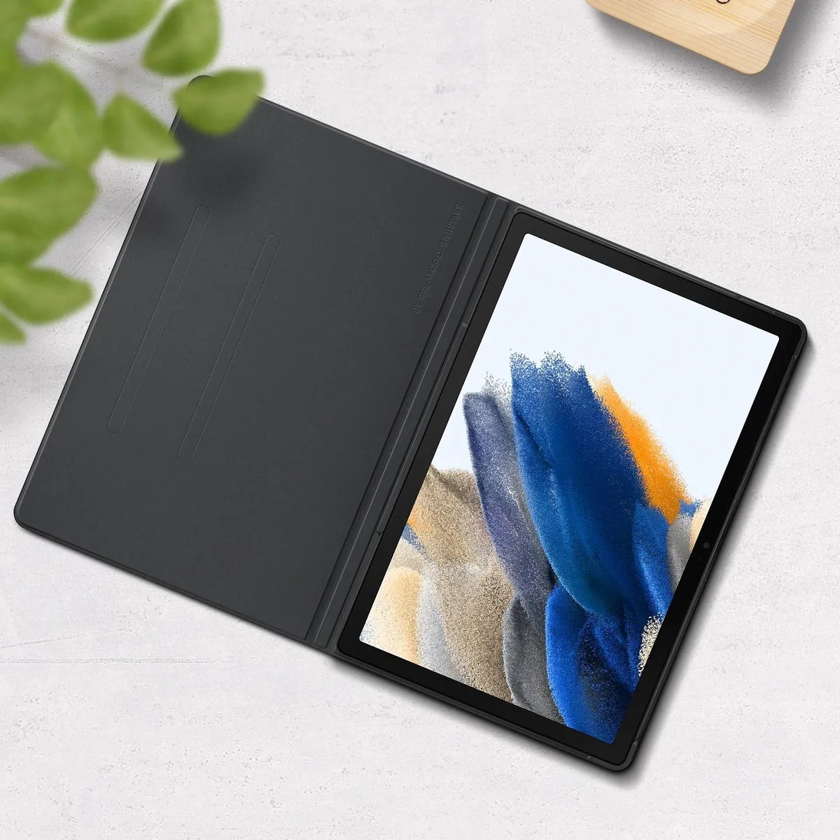 Samsung Galaxy Tab A8 10.5 Hoes - EF-BX200PJEGWW - Donkergrijs - afbeelding 6 van 6
