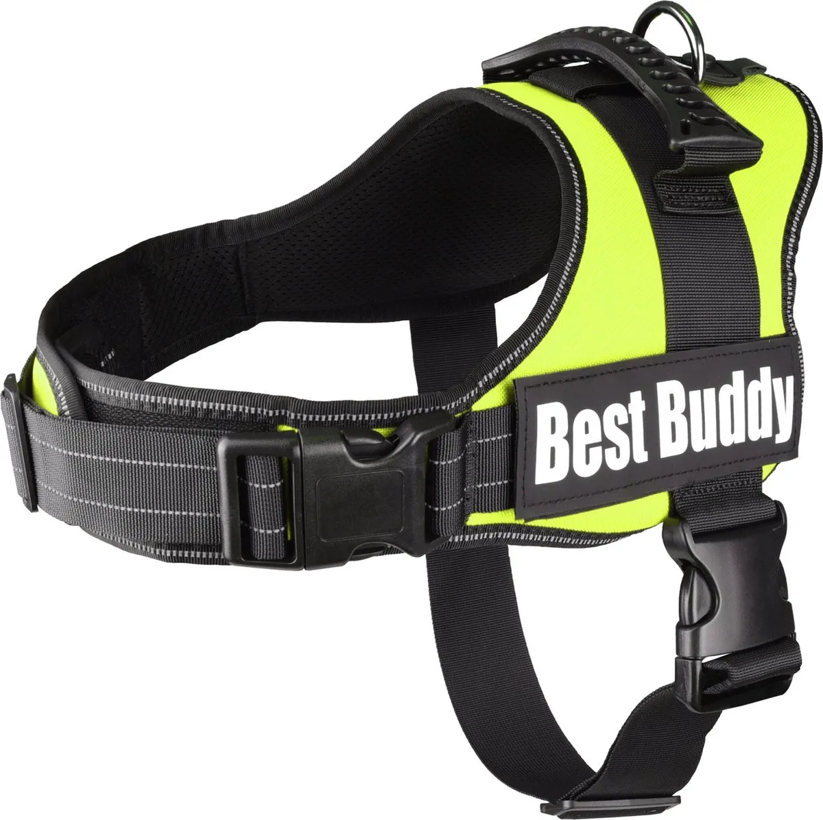 Flamingo Pluto Liberty Harnas Honden Best Buddy Neon Groen XL