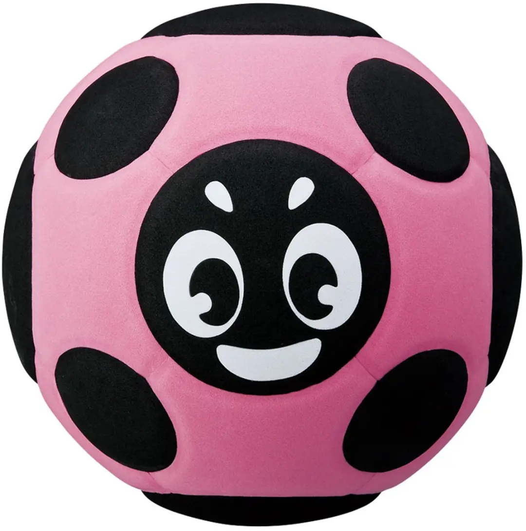 Mikasa Soft Smile Speelbal, Roze Lieveheersbeestje, Kids Bal